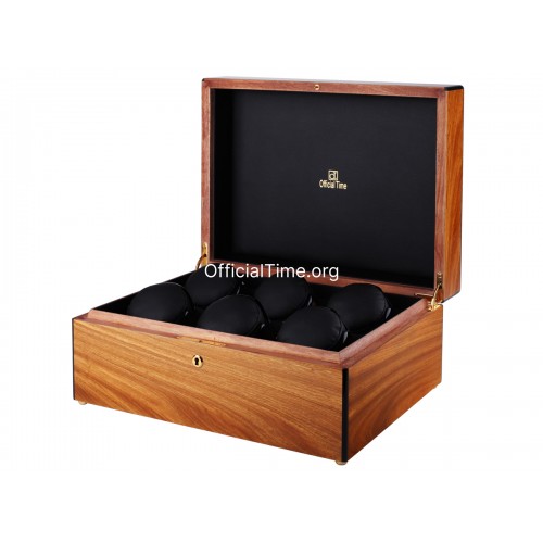 Baroque Series Watch Winder - B6ws Golden Crotch Camphor